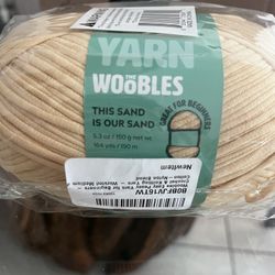 Woobles Easy Peasy Yarn for Beginners Crochet & Knitting Yarn