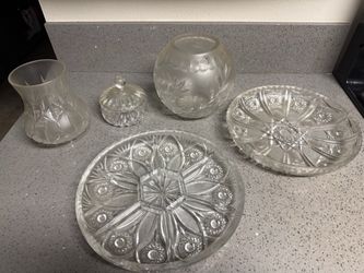 Crystal dishes