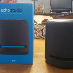 Amazon Echo Studio Full Range Smart Speaker. Sounds Great