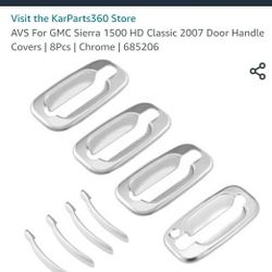 01-06 Tahoe Chrome Door Handles And Mirrors