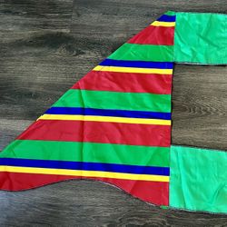 🪁 Rainbow Burst" Conyne Delta Box Kite - Colombian Kite