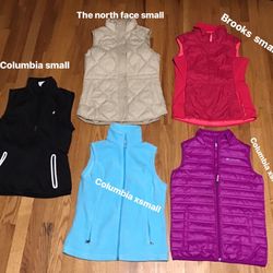 Women’s Vest Small Medium Large Each $15 Execellet Condition 
