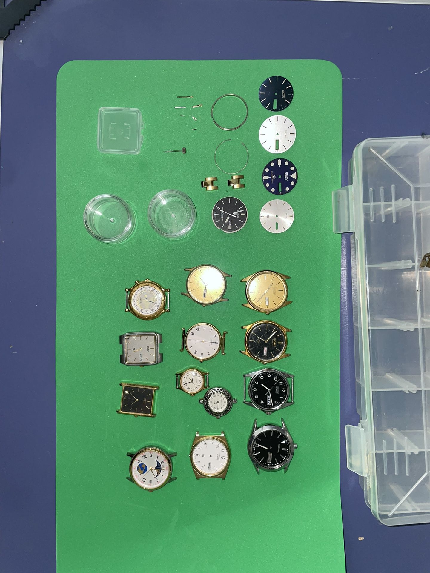 Watch Parts For Sale - Seiko, Pulsar, Timex