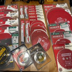 New Diablo Blades!! Miter, Table, Circular, Multi-Tool Blade To Hardie, Diamond, Saw, 12”, 10”,  8 1/4”, 7 1/4”, 6 1/2 “, And 4-1/2”