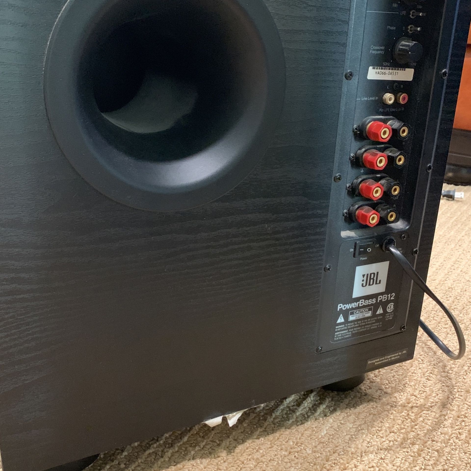 JBL Power Base Subwoofer PB12 for Sale in Tustin, CA OfferUp