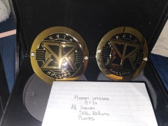 Seth Rollins WWE Side Plates