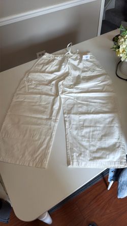 Gap small petite white pants
