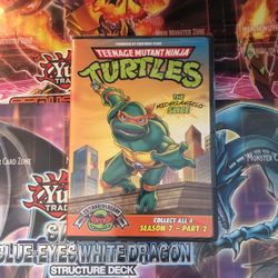 Brand New DVD Teenage Mutant Ninja Turtles Season 7 Pt. 2 The Michelangelo Slice