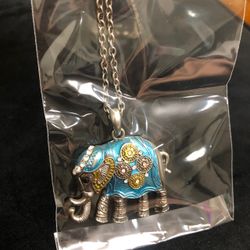Elephant necklace