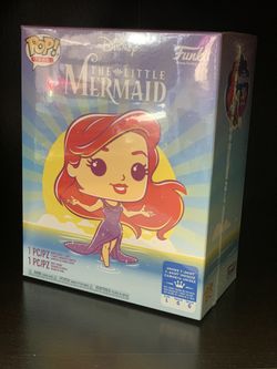 Funko Pop The Little Mermaid Set With Shirt
