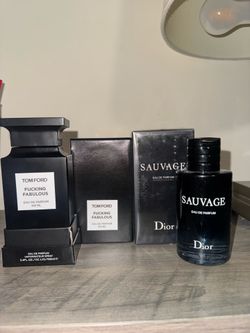 Tom Ford Fucking Fabulous and Dior Sauvage Eau de Parfum