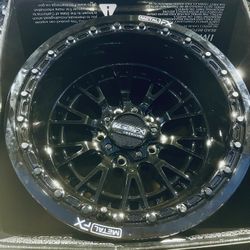 On. Sale. Metal FX 15x8 Or 15x10 Beadlock Wheels & 33x9.5-15 Tires For 4/5/6 Lug UTV SXS (We Finance)