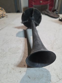 Vintage 1920's-30's 9" Trumpet Horn Used/ Tested/ Working