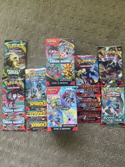Pokémon Booster Bundles + Loose Packs