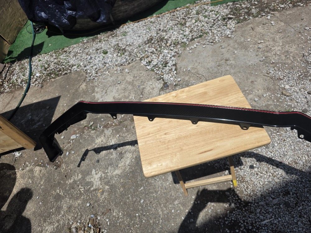 Honda Spoiler Black And Red