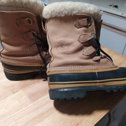 Men's Size 11 Caribou Sorel Canadian Snow Boots Ski Patrol Boots In Great Condition Size 11