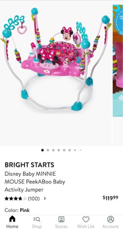 Minnie Mouse Activity Jumper