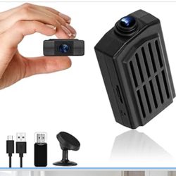 Mini Security Camera 1080P,64GB Nanny Video Recorder Dome Camera with Motion Detection, 3H Battery for Pet/Nanny Surveillance(Not WiFi)