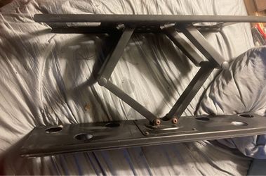 80” TV flat wall mount-full-motion articulating