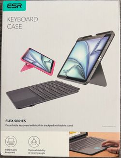 Brand New ESR Flex Detachable Keyboard Case for iPad Air (Dark Gray / US Layout)