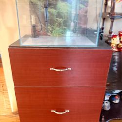 Fish Tank & Cabinet