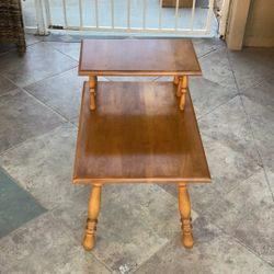 Maple End Table