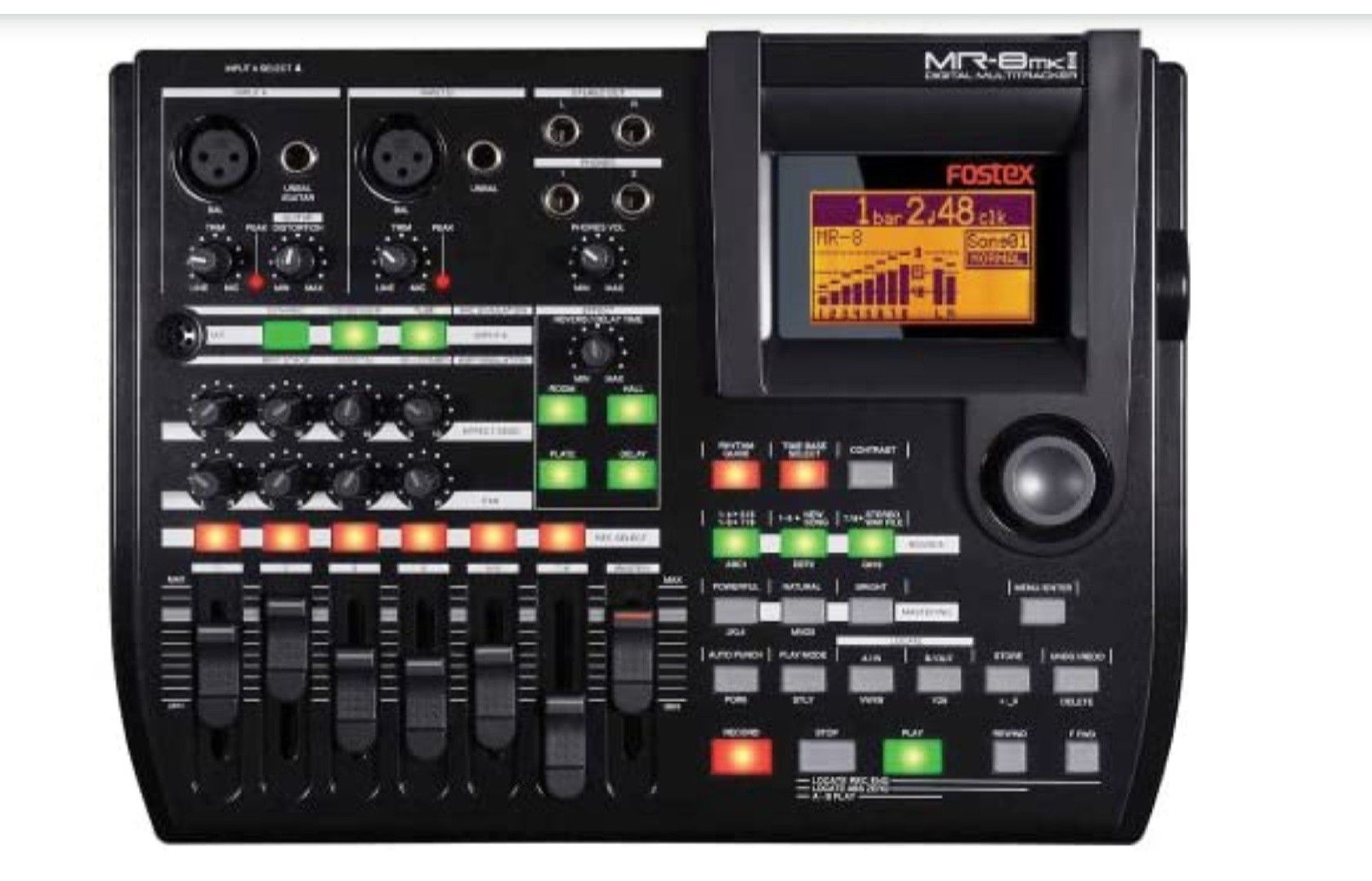 FOSTEX MR-8 MKII 8-Track Digital Recorder & 1 year warranty