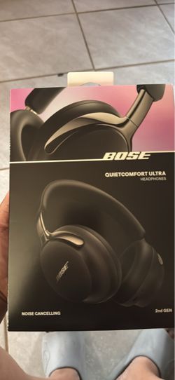 BOSE headphones 2nd gen noise canceling