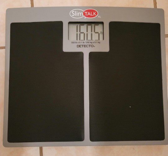 Scale by Detecto SlimTalk Home Health. Home Gym, Bathroom.