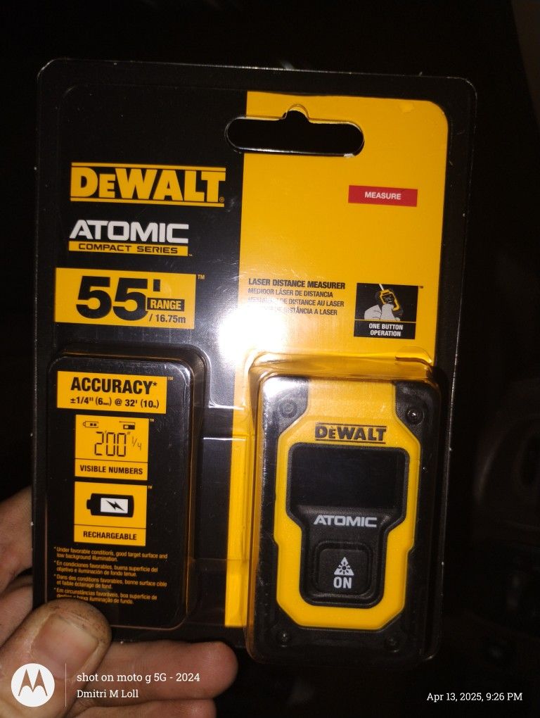 DeWalt Laser Measure (55')