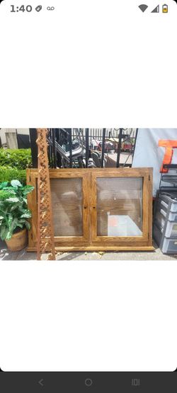 Vintage Wall Display Case
