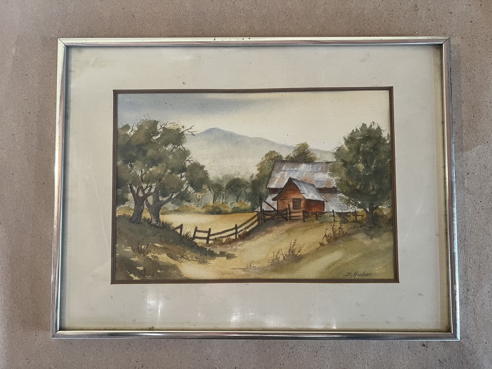 Bernice Huber Painting