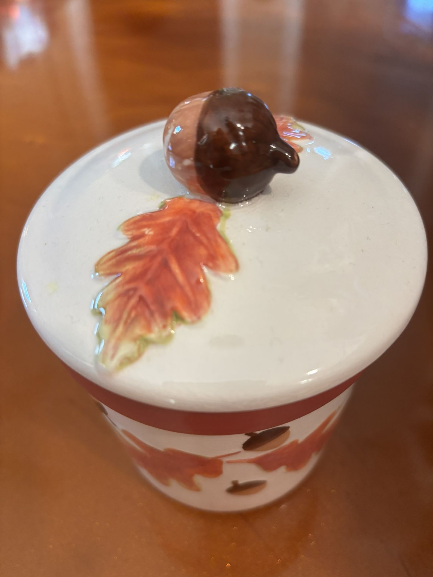 Candle In Ceramic Vaze