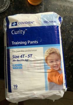 Boys training Pants 4T -5T By Curity Pull Ups