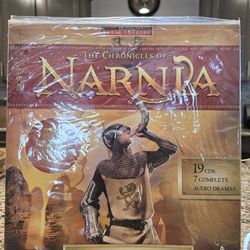 The Chronicles of Narnia 19 CDs 7 complete Audio Dramas SEALED NOT TESTED