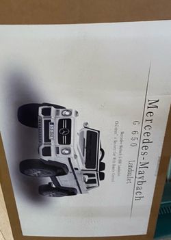 Mercedes Maybach  kids car