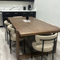 Wooden Dining Table 