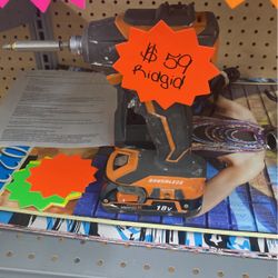 $59 Ridgid Drill 