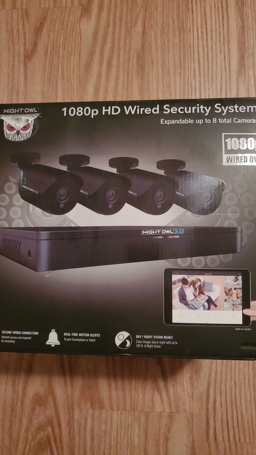 Night owl wired security cameras