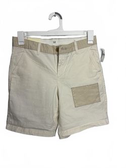 GAP Girlfriend Chino Shorts Beige/Tan Women's Size 2 New