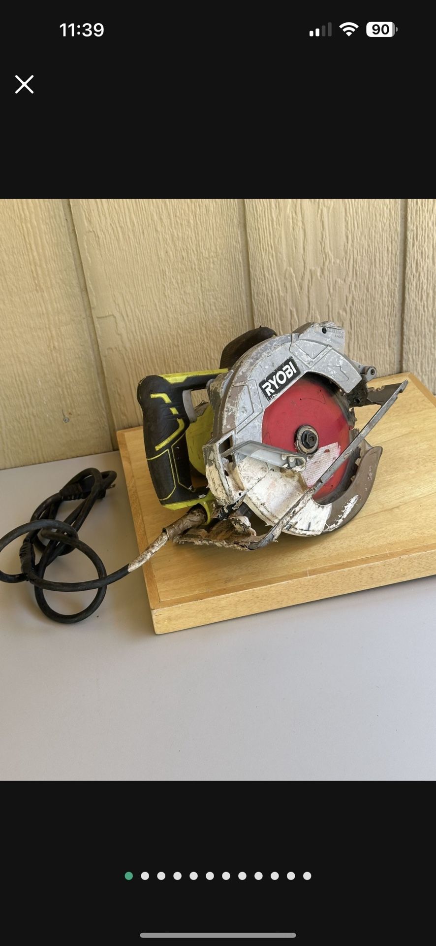 Ryobi CSB144LZ Corded Electric 7-1/4 in. Circular Saw