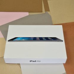 Genuine Apple iPad Air Retail Box – Model A1474, Series MD785LL/A
