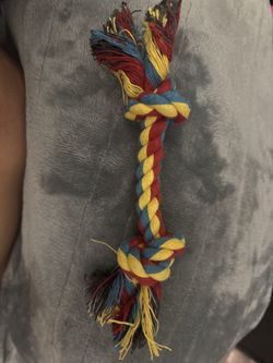 New dog rope toy I have several and in several colors 1.00 each