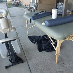 Portable Massage Table And Massage Chair