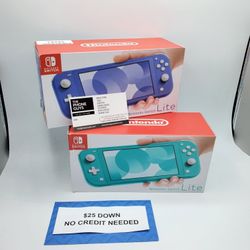 New Nintendo Switch Lite Handheld Gaming Console - 90 DAY WARRANTY - NO CREDIT NEEDED PAYMENT PLANS AVAILABLE WITH $1 DOWN