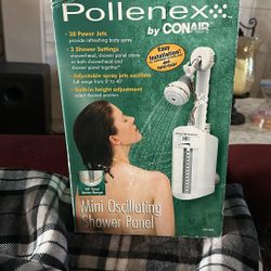 Mini Oscillating Shower Panel