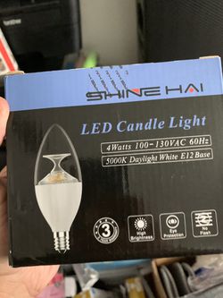 Led candle lights 6 pc pack