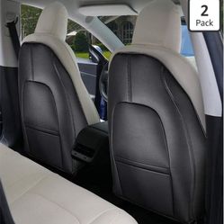 Leather Seat Protector For Tesla Model Y/3