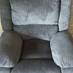 Ashley Furniture  Dark Grey Rocking Recliner Chair  (Pick-Up Only) 