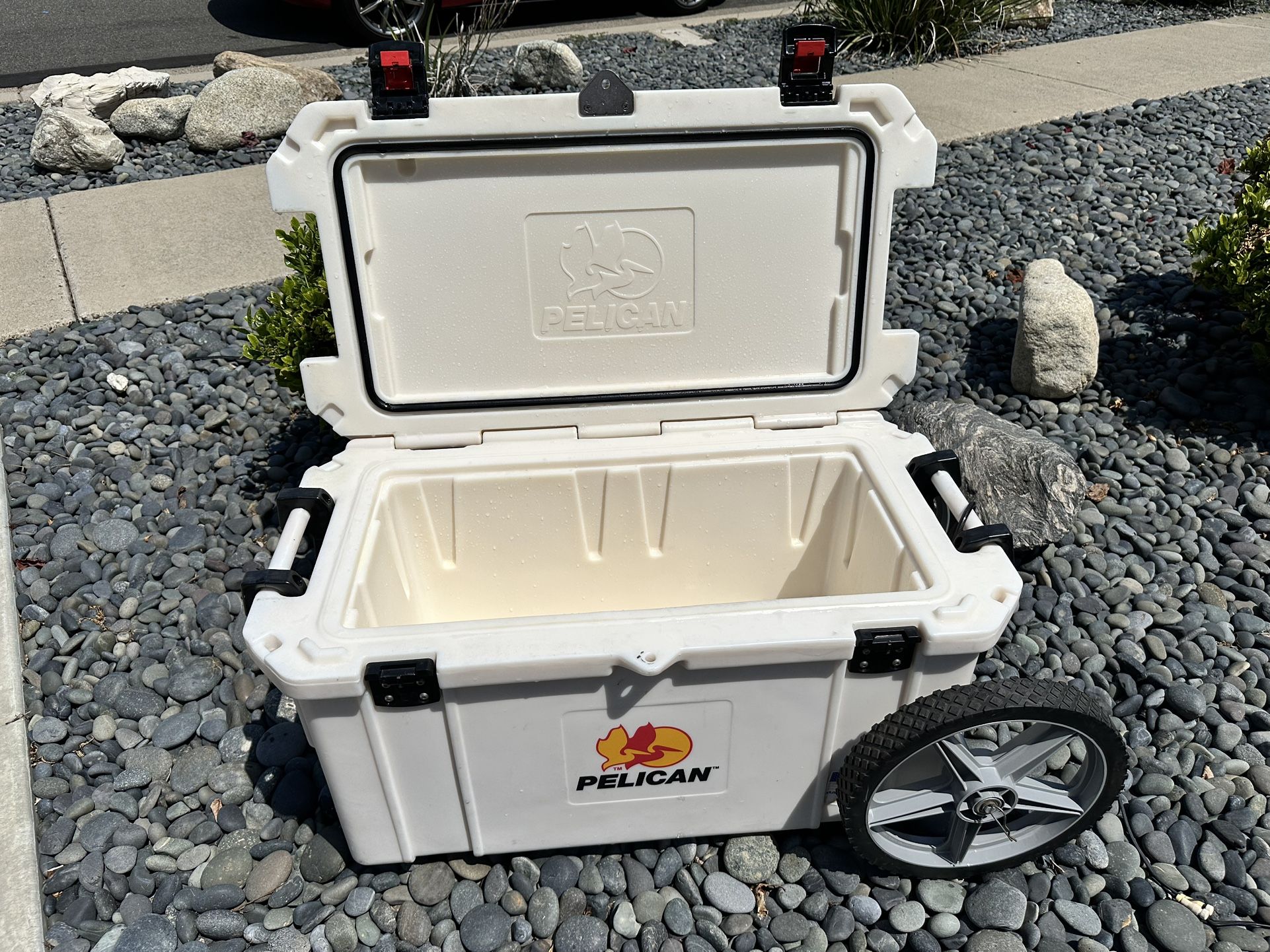 Pelican 65Qt Cooler -Custom Wheels
